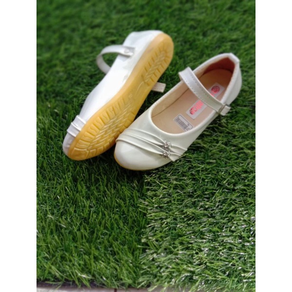 khainuna flat shoes anak perempuan kilat rampel size 26-30 31-35