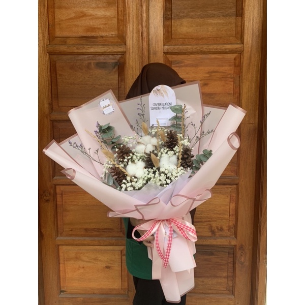 (LARGE SIZE) DRIED FLOWER BOUQUET TERMURAH JAKARTA