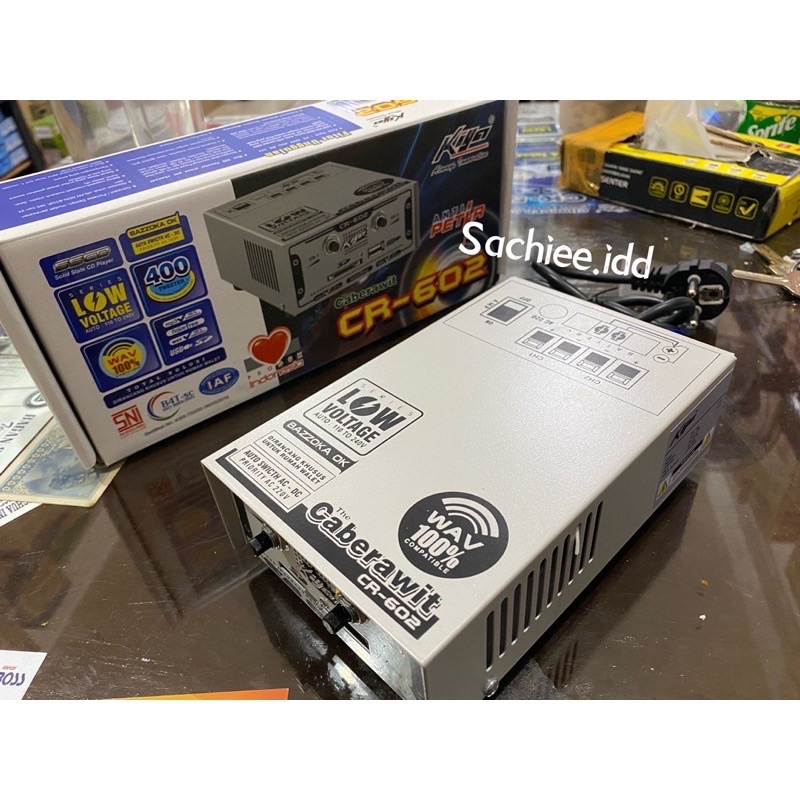 [KIYA] AMPLI Walet Kiya CR 602 Cabe Rawit 400 tweeter