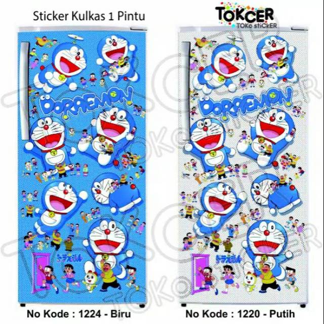 30+ Ide Keren Stiker Kulkas Doraemon