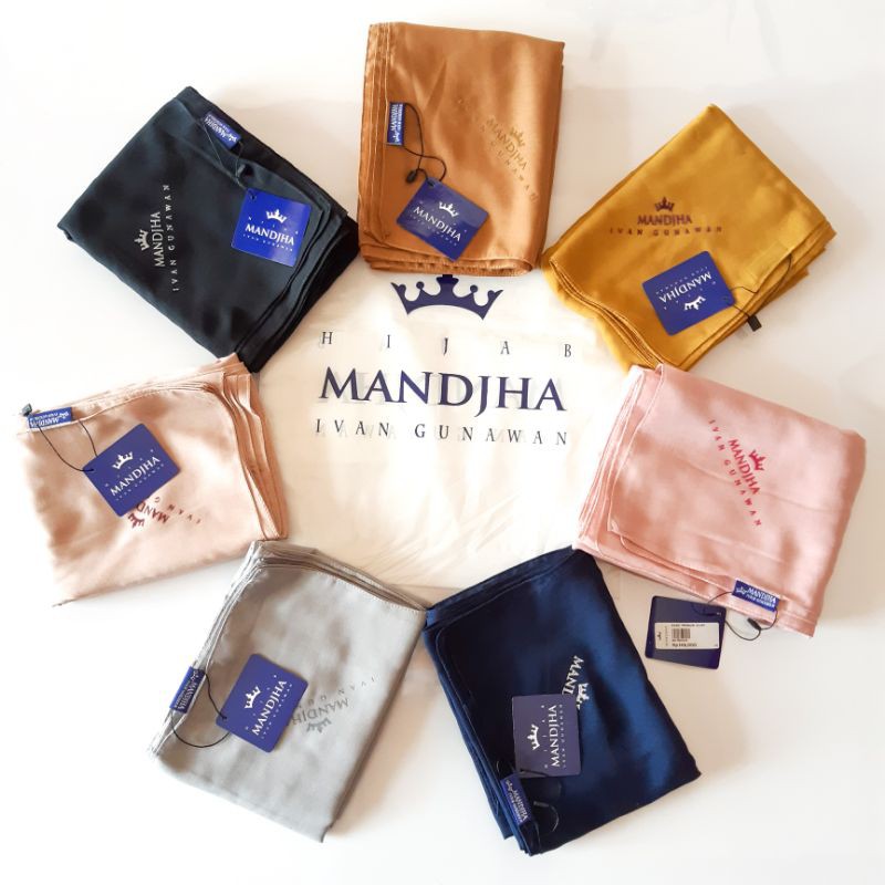 Hijab Mandjha Ivan Gunawan Polos hijab ivan gunawan ori hijab ivan gunawan polos hijab manjhda ivan 