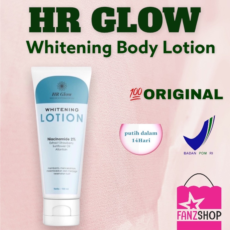 HR GLOW WHITENING BODY LOTION