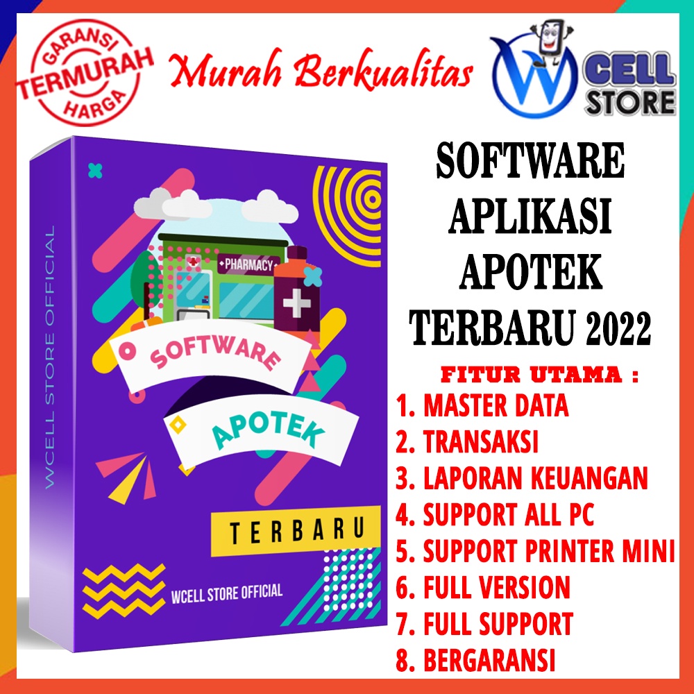 Software Aplikasi Kasir Apotek Toko Obat Full Version Unlimited All PC