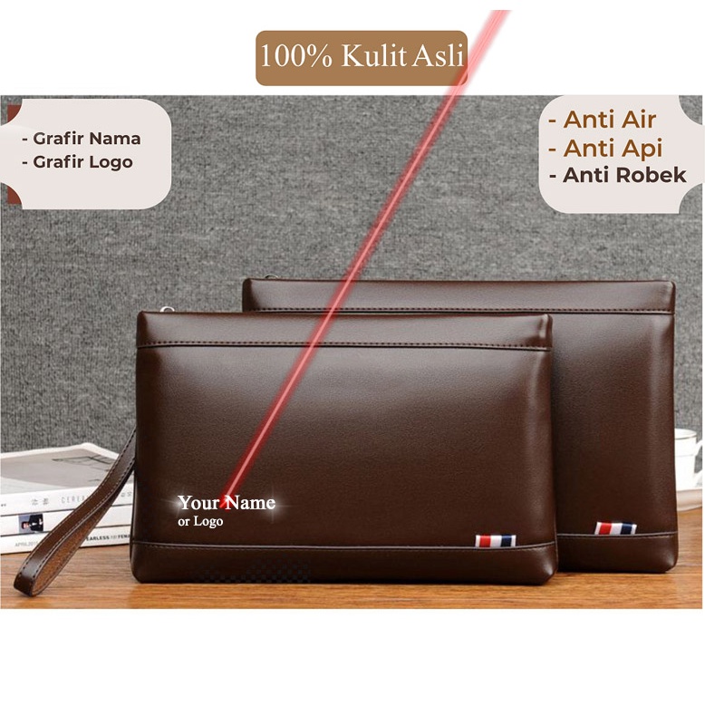 Clutch Bag Kulit Sapi Asli XZ2