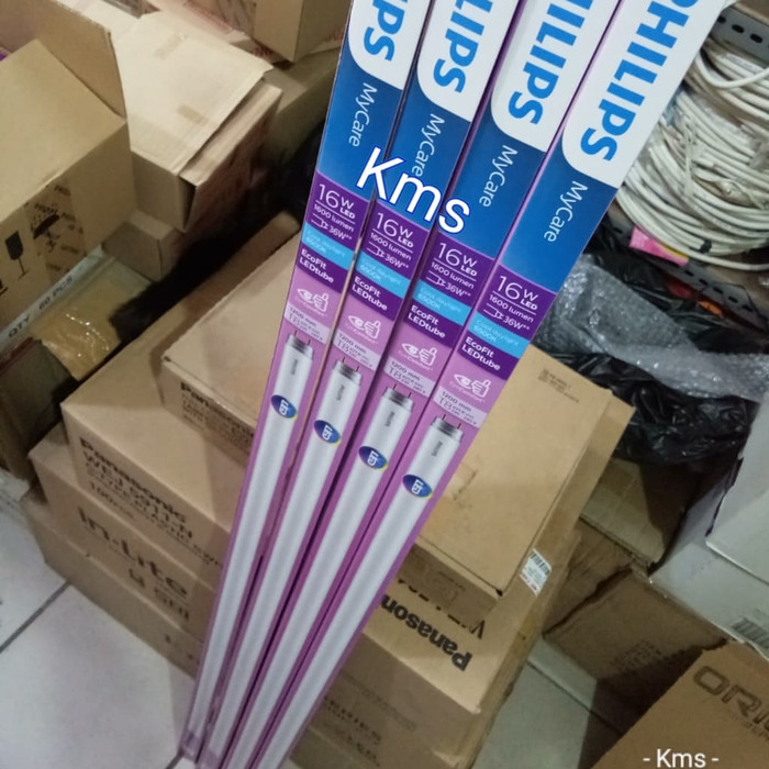 LAMPU PHILIPS TL T8 LED ISI ULANG REFILL 16WATT-36WATT ECOFIT PUTIH