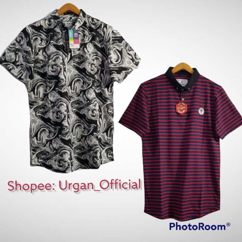 ✅ Kaos kerah merk Urgan || kaos polo shirt || kaos murah || kaos cowok || kaos pendek