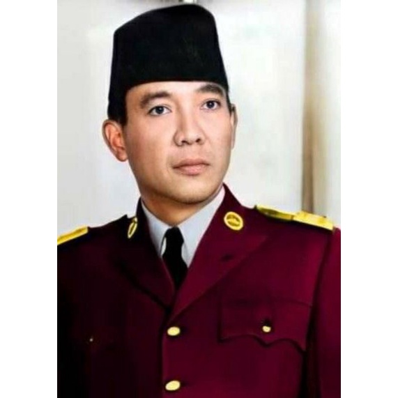 gambar postet ir soekarno + bingkai 35×53cm
