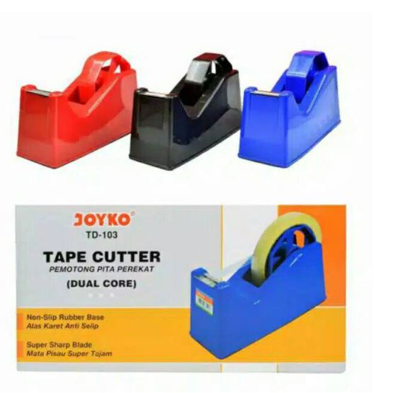 

Tape Dispenser Joyko TD - 103 Tempat Pemotong Solasi Selotip