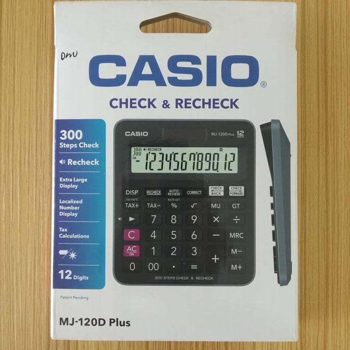 

Kalkulator Casio Mj-120D Plus Dwija522 Ayo Order