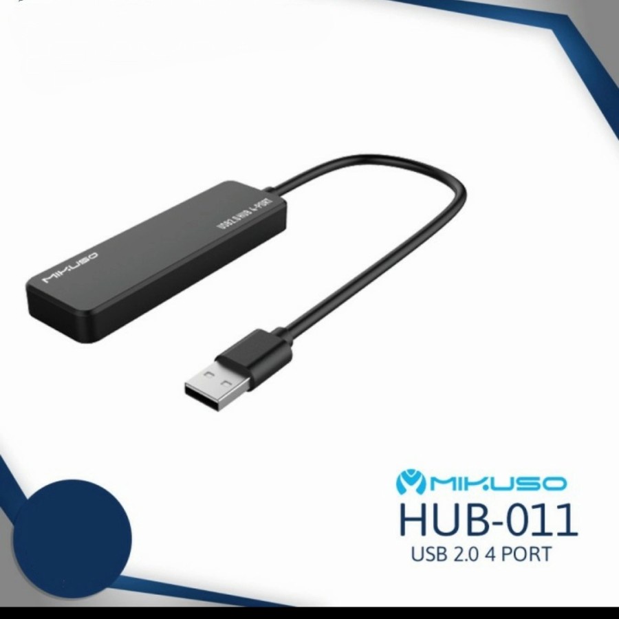 Jual USB HUB 2.0 Mikuso HUB-011 usb hub 4 Port Super Speed Ultra Slim |  Shopee Indonesia