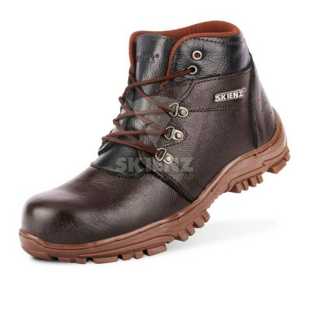 STUMPS X SKIENZ I sepatu boots safety police kulit asli DYNAMITE