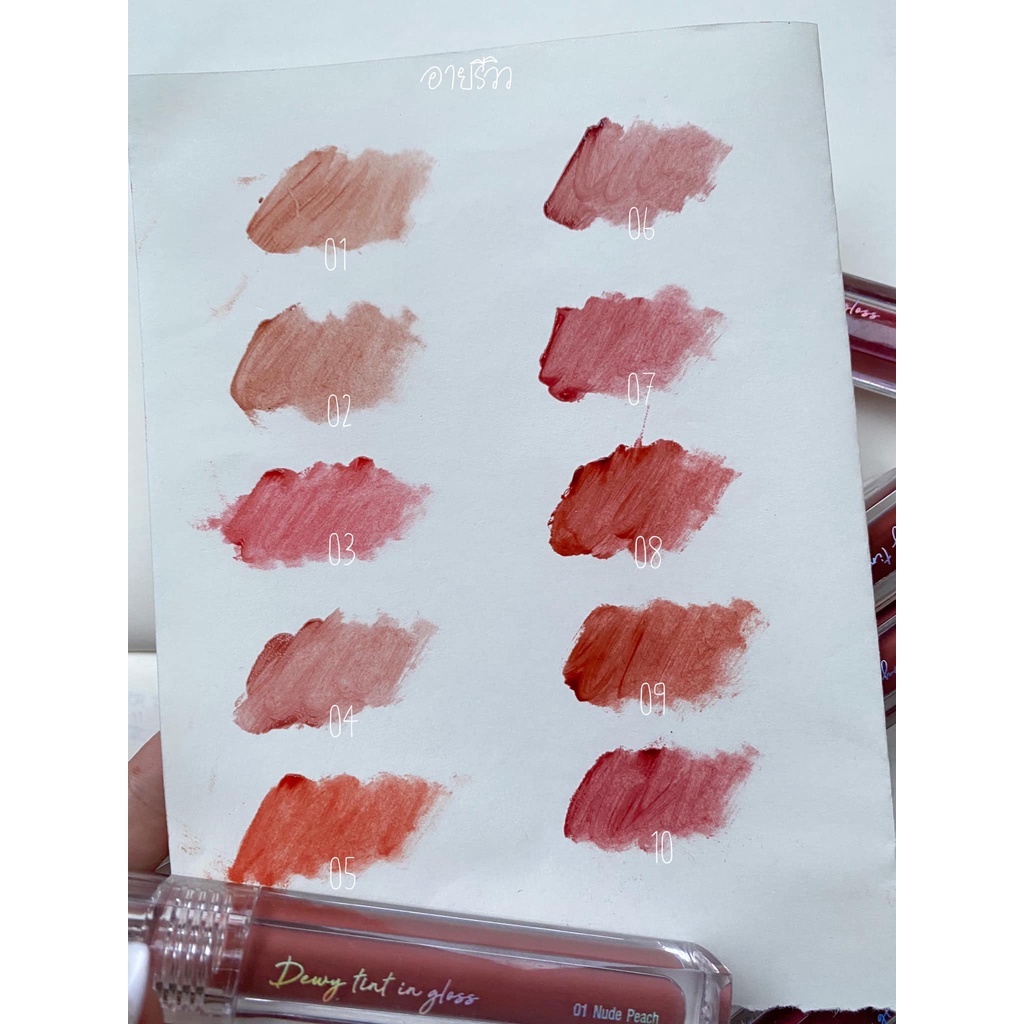 NEW PRODUCT READY STOCK MEILINDA Lip Dewy Tint In Gloss Lipstik Thailand