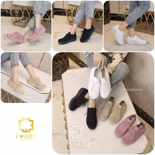 Emory Flyknit Sneakers AQYEMO2098 #wedges original
