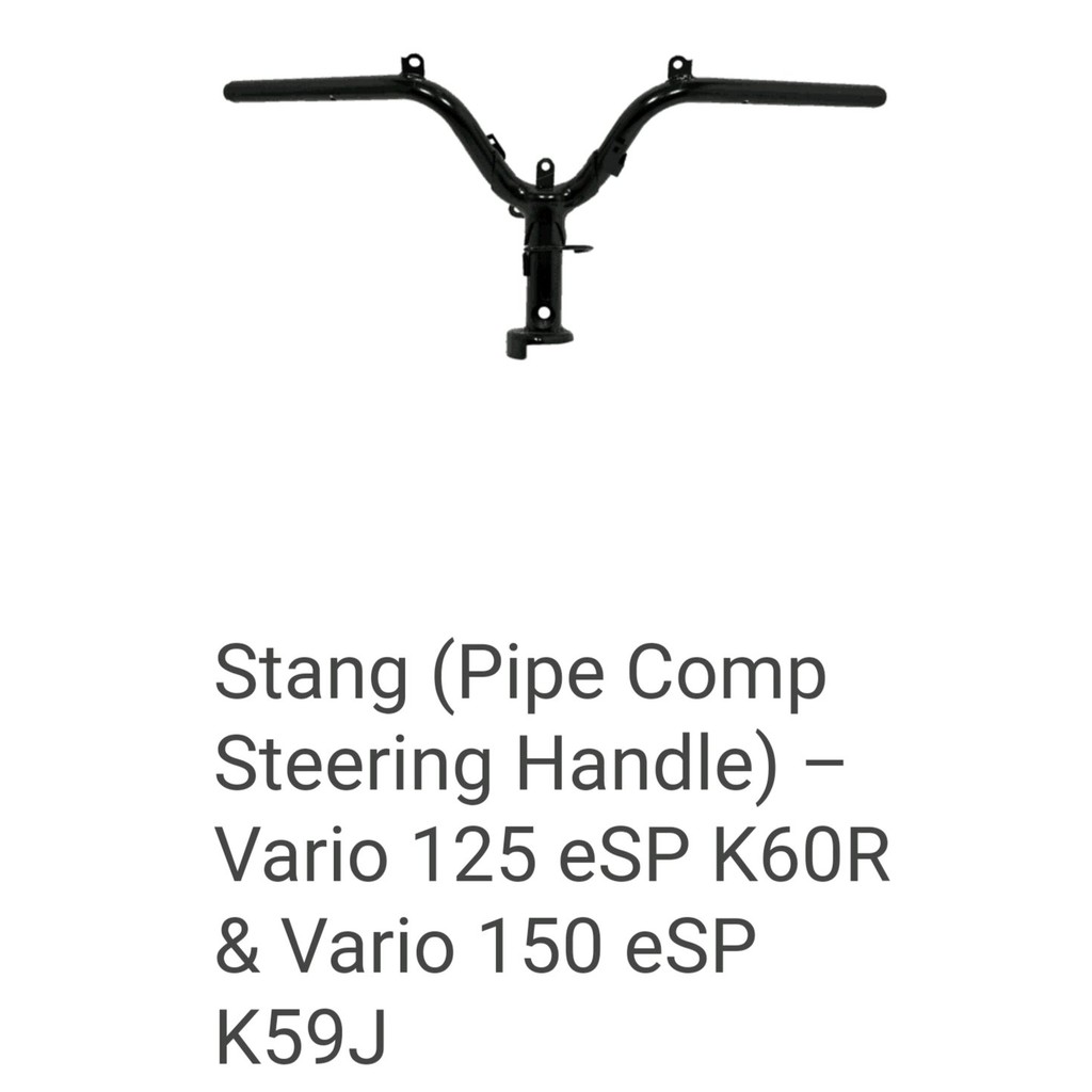 PIPE COMP STERRING HANDLE VARIO 125 ESP VARIO 150 ESP....53100 K59 A70....ORI AHM  Terlaris