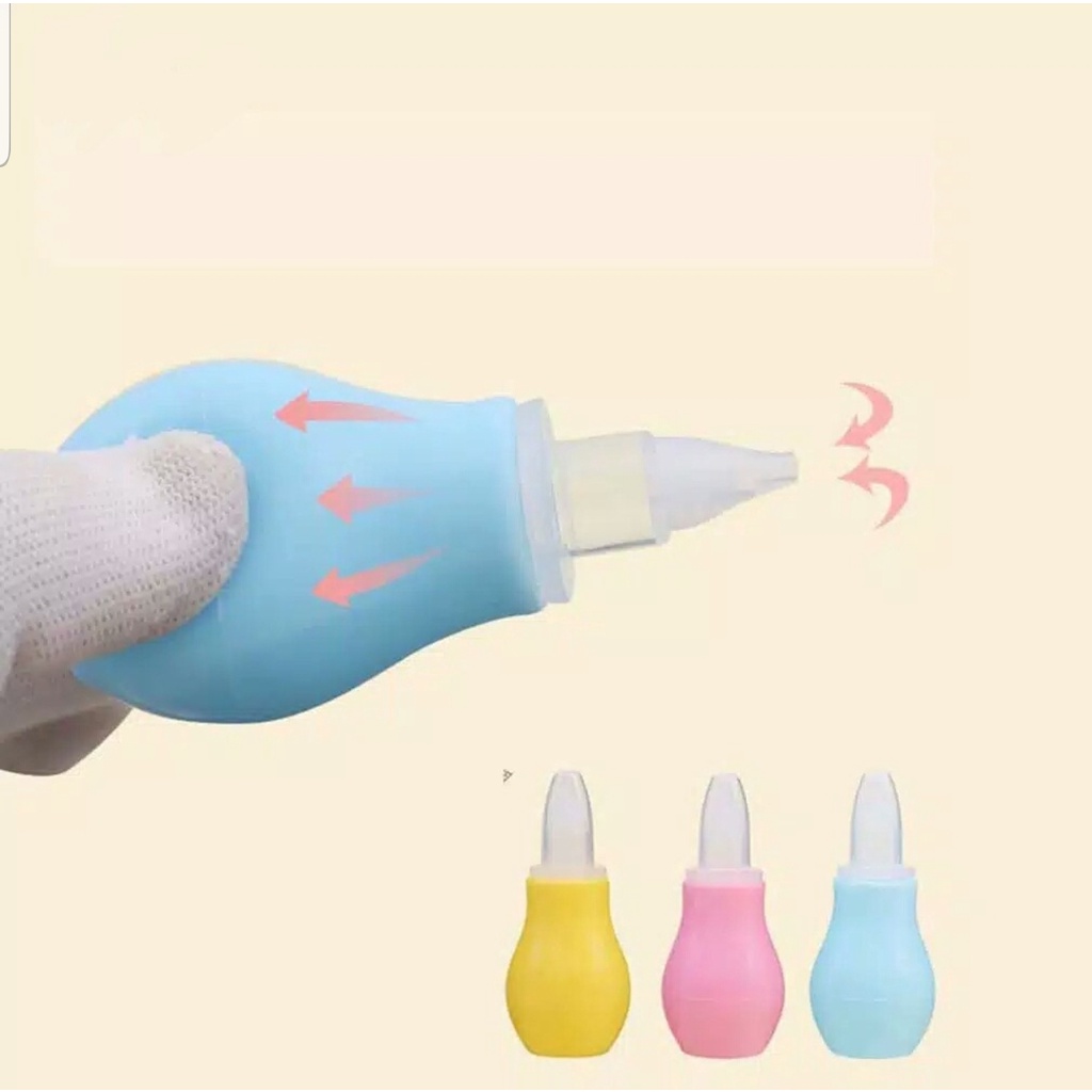 SEDOTAN PEMBERSIH HIDUNG INGUS BAYI ANAK / NOSE CLEANER NASAL ASPIRATOR / SEDOT LENDIR ANAK (IP)