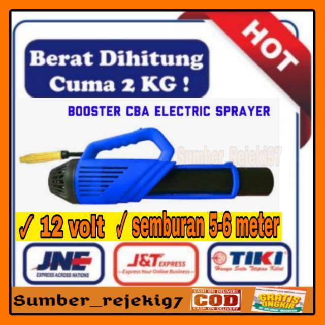 Blower booster cba sprayer elektrik penyemprot untuk dipasangkan dengan tangki semprot elektrik