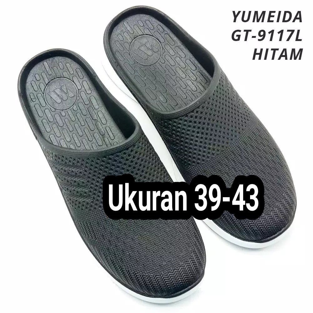 (COD) Sandal Selop Santai Karet Pria Yumeida GT 9117 L