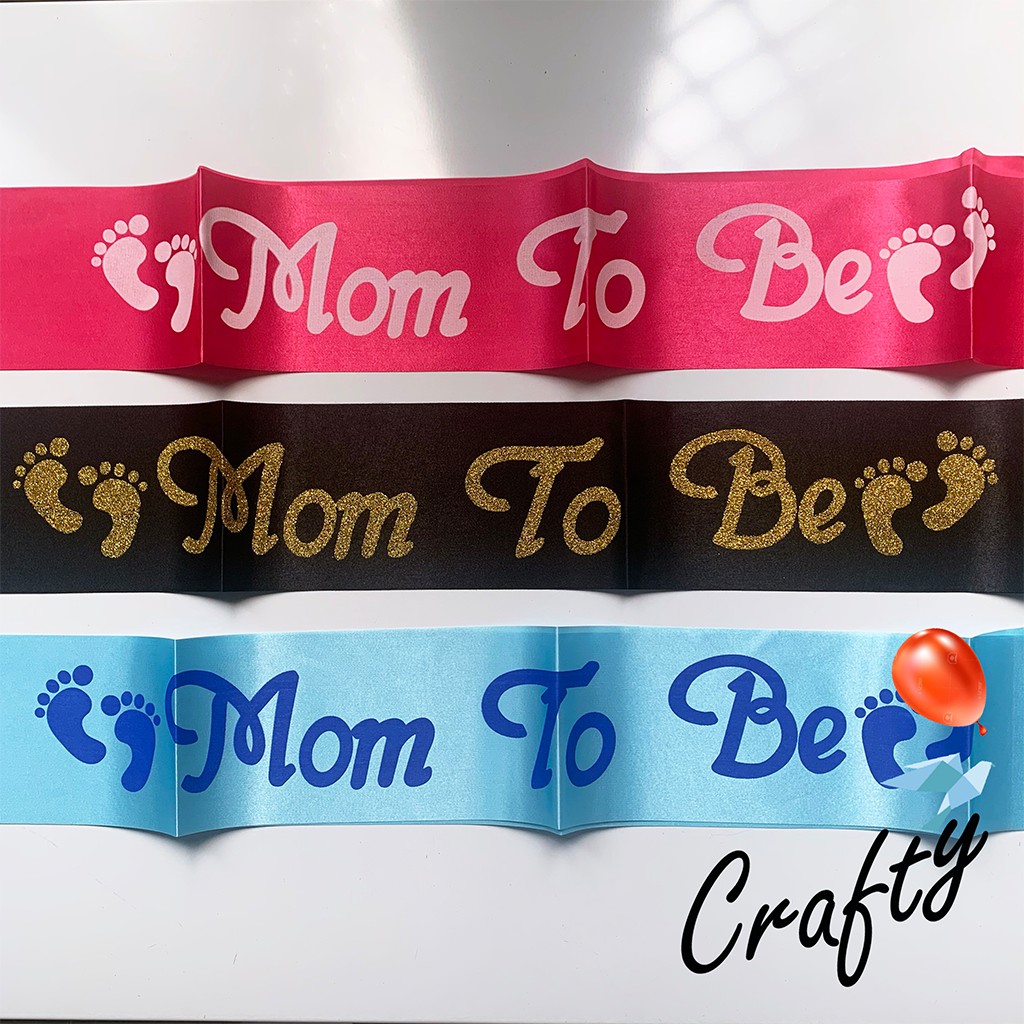 Selempang MOM TO BE Sash