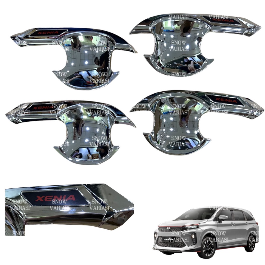 Cover Outer Mangkok All New Xenia 2022 UP Hitam Chrome