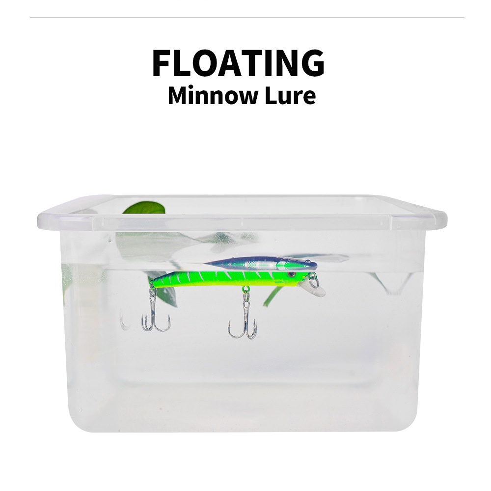 Umpan Pancing Casting Minnow Minow 9.5 cm 8 gram ultralight fishing lure import Murah merk proberos