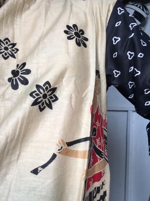 Atasan Batik Dolby Dolbi Dobby Doby Tenun Sutra Tulis Halus Katun Atbm Baron ,sarombit Atasan