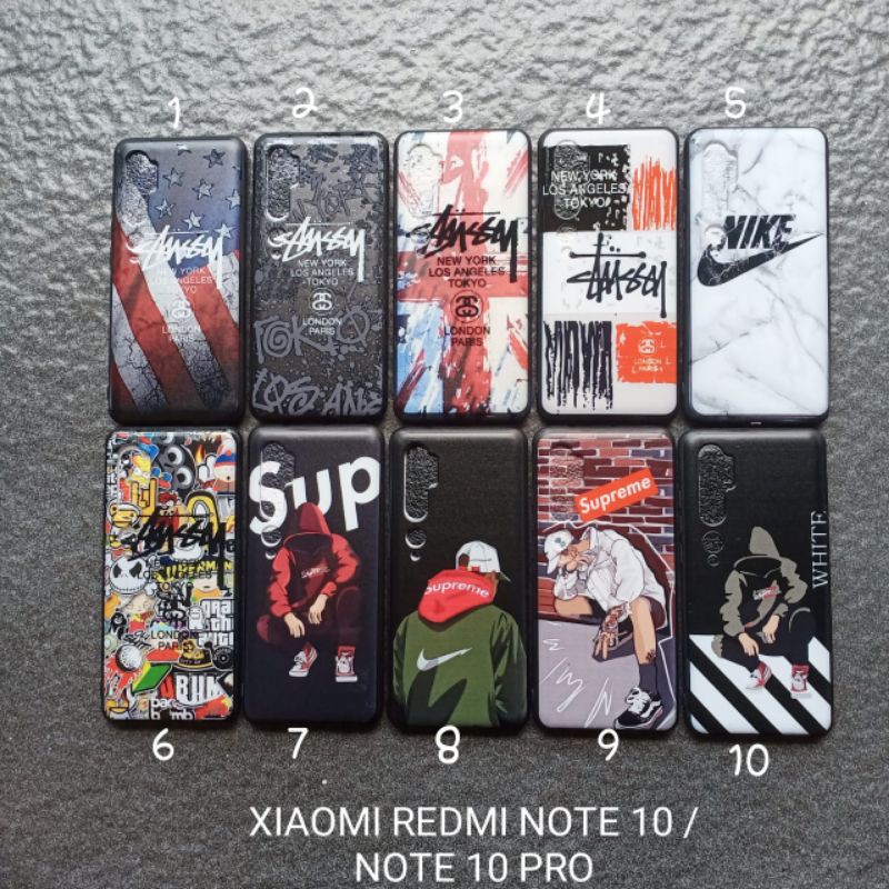 Case gambar Xiaomi Mi Note 10 . Mi Note 10 PRO motif cowok ( 2 motif ) soft softcase softshell silikon cover casing kesing housing