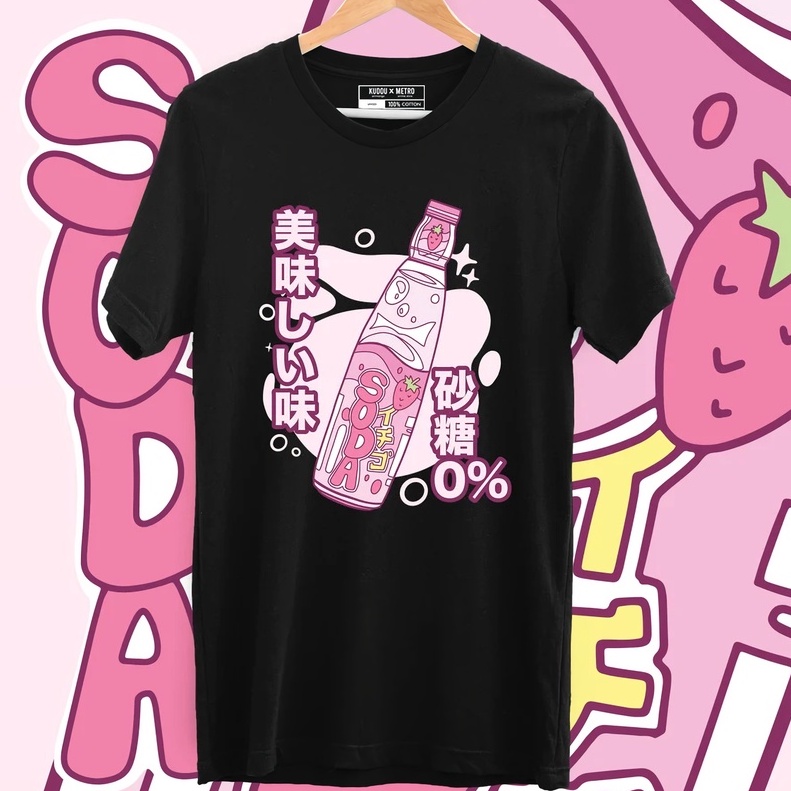 Tshirt Soda Aesthetic Kawaii Unisex