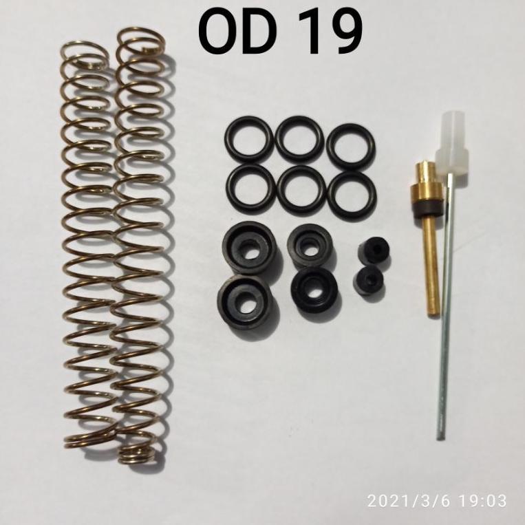 [KODE FTWTJ] Sparepart Gejluk OD 19 mm Satu Set Berkualitas