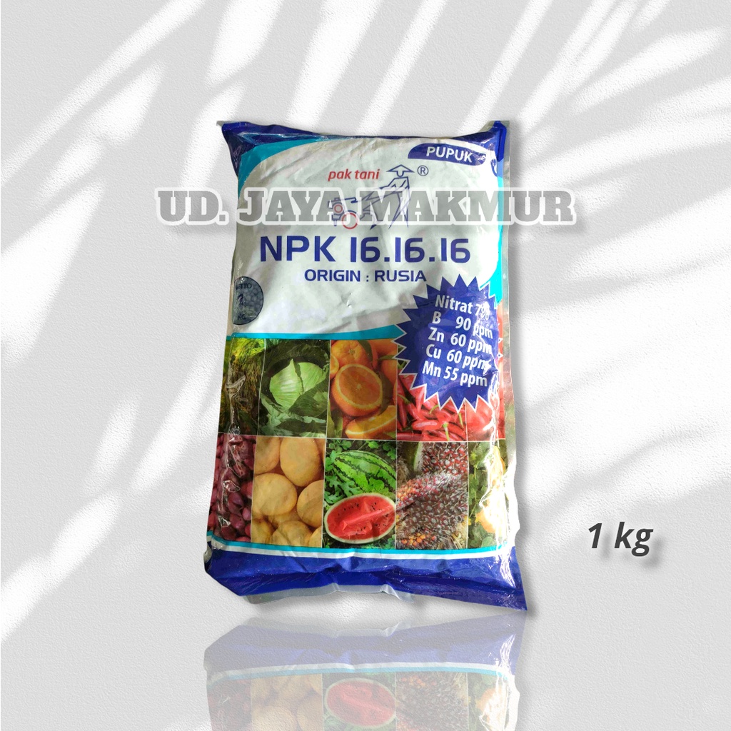 PUPUK NPK 161616 / NPK 161616 / NPK PAK TANI/ NPK INTERFLOR