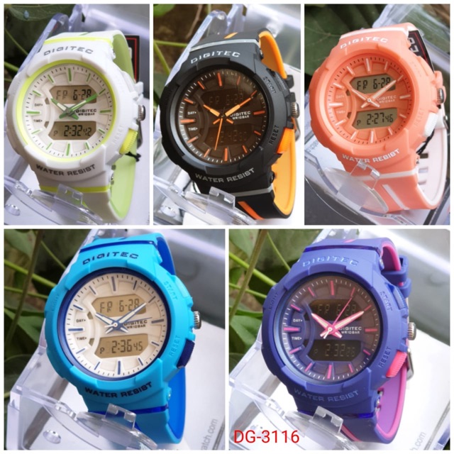 JAM TANGAN WANITA DIGITEC 3116 ORIGINAL