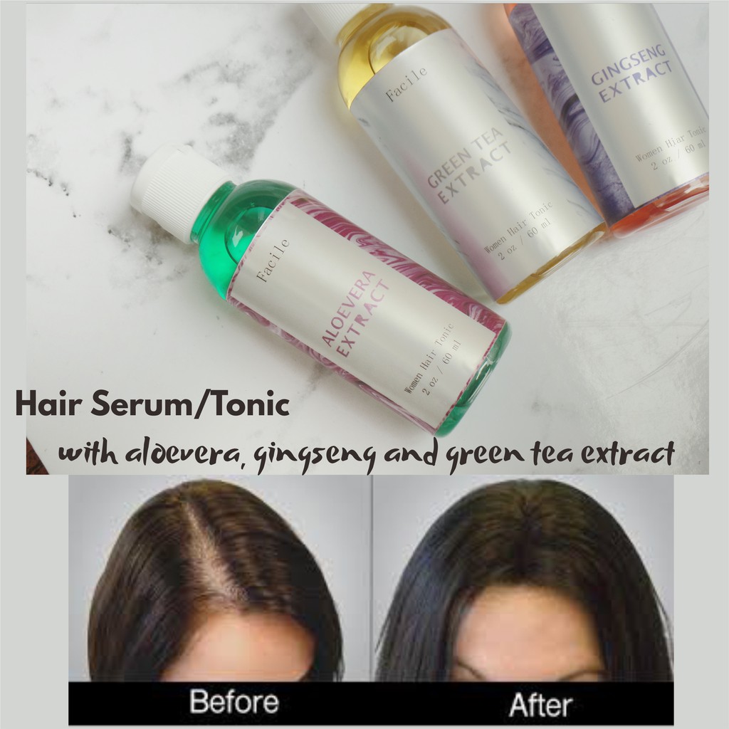 Serum Rambut Hair Tonic Vitamin Rambut Facile 60 ml