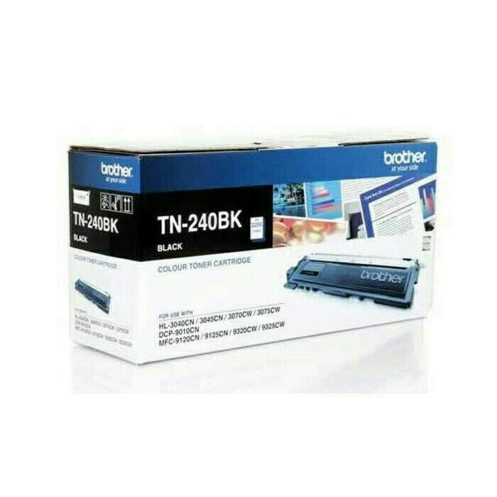 TONER CARTRIDGE BROTHER TN 240 | TN-240 BLACK ORIGINAL