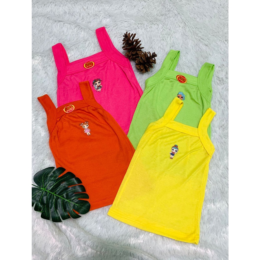 Rc Singlet/Kaos Bayi Merk Lily Kaos Dalam Warna Motif Karakter  Kaos Kutang Harga Terjangkau