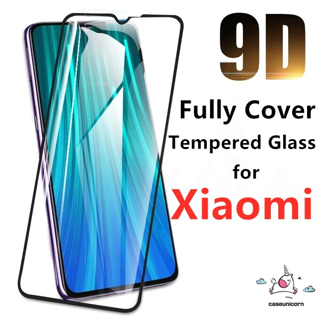 Xiaomi Redmi 9 9A 12C Xiaomi POCO X3 NFC Pro M5 9D Full Cover Pelindung Layar Tempered Glass POCO M3 Redmi 9T 10 10A 9C Redmi Note 8 9 9S 9Pro 10 10S 10Pro 11 11S 11Pro Mi 11 Lite