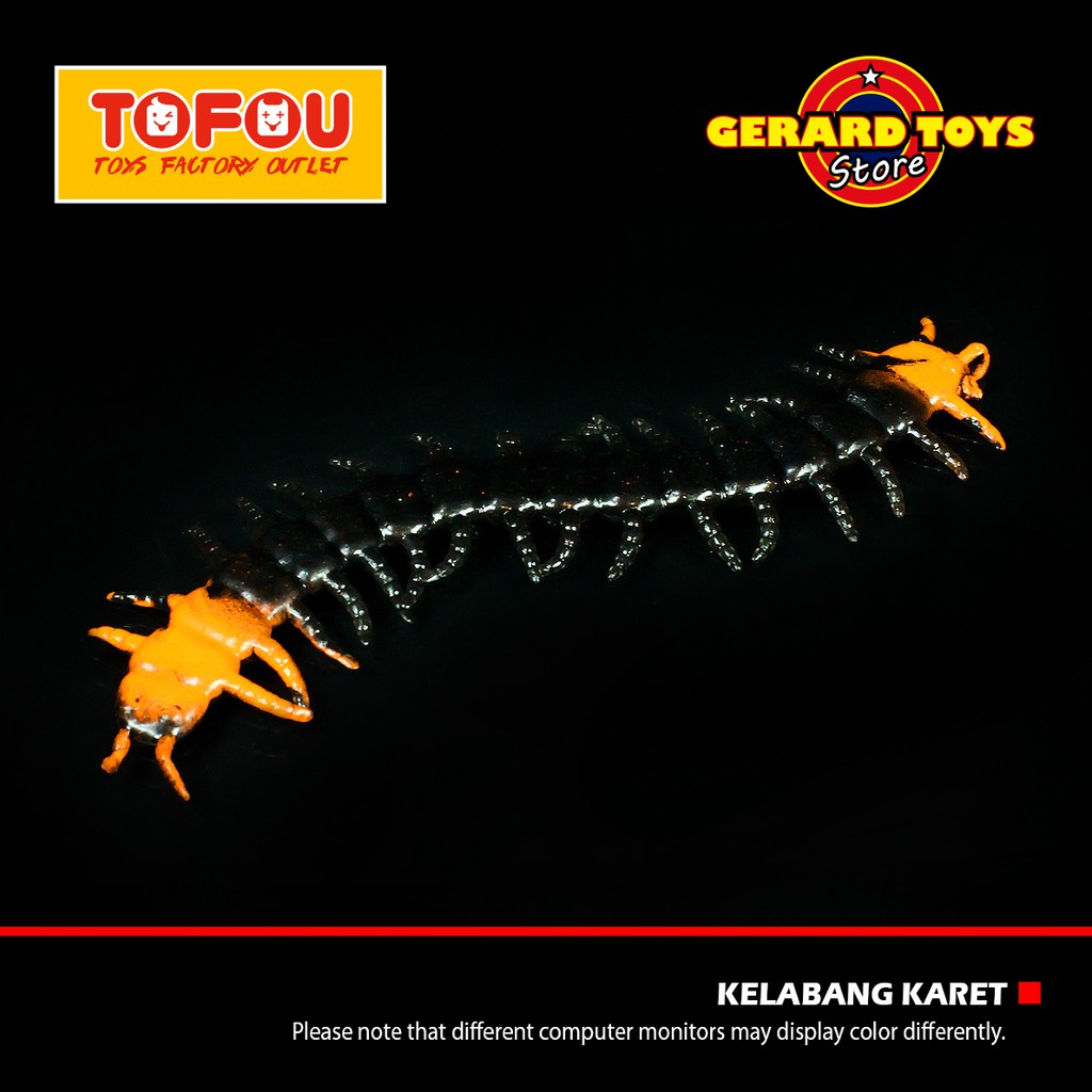 Mainan Jahil Kelabang Karet Besar Prank Toys MURAH BANGET