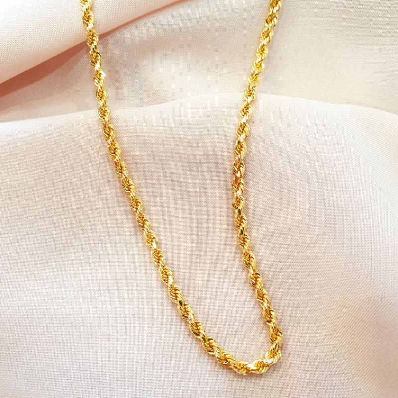 [NEW] Kalung tambang dewasa 6 gram emas asli kadar 420