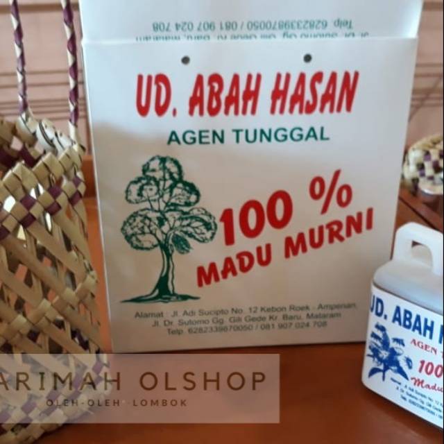 

Madu Murni Abah Hasan Khas Lombok