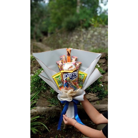 

buket snack/kado unik/