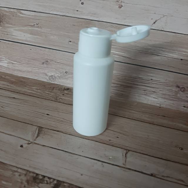 Botol HDPE 60ml putih tutup putih