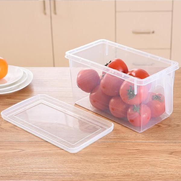 KOTAK KONTAINER KULKAS - Kotak  Makanan Kulkas Kitchen Storage Food Box 31x15.6x13CM - STRONGWELL