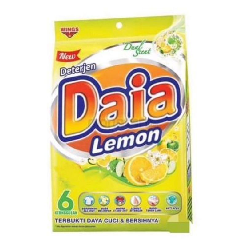 Daia Lemon Deterjen Bubuk 263g