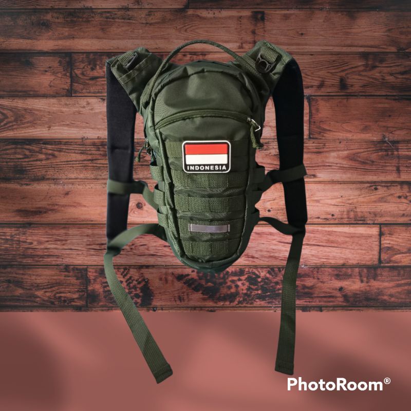 TAS RANSEL ARMY PRIA HYDROPACK FREE LOGO RANDOM