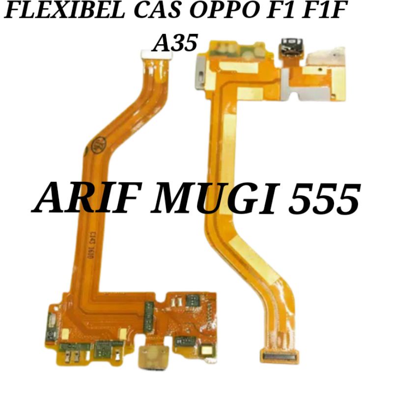 FLEXIBEL KONEKTOR CONECTOR CAS CHARGER OPPO F1 F1F A35 ORIGINAL