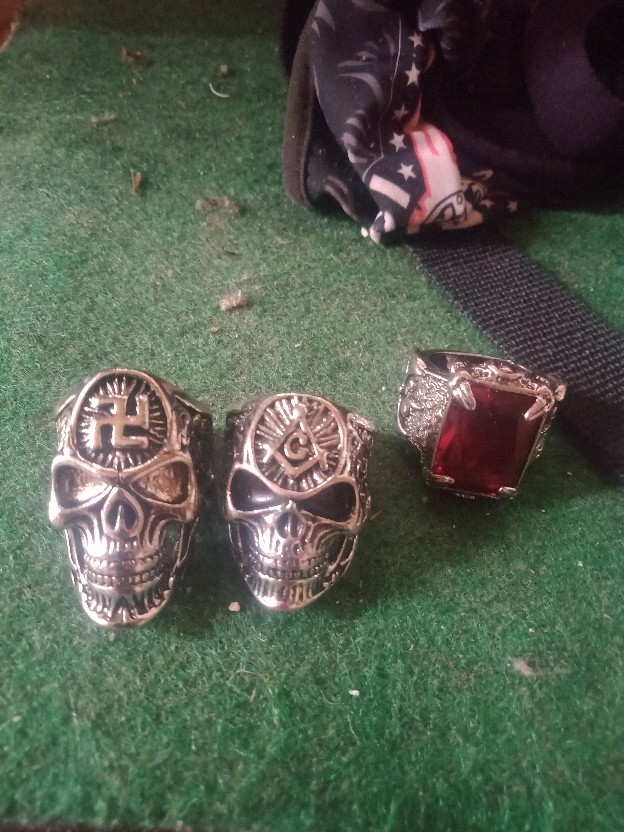 Cincin Stainless Steel 316l Gaya Retro Dengan 7 Engsel Untuk Pria