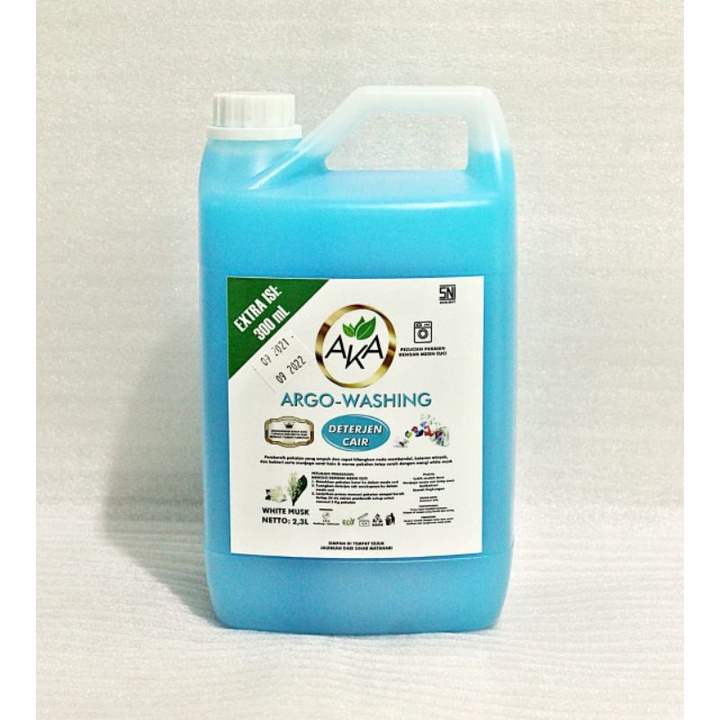 AKA PREMIUM ARGO WASHING | Deterjen Cair Khusus Mesin Cuci 2 Liter