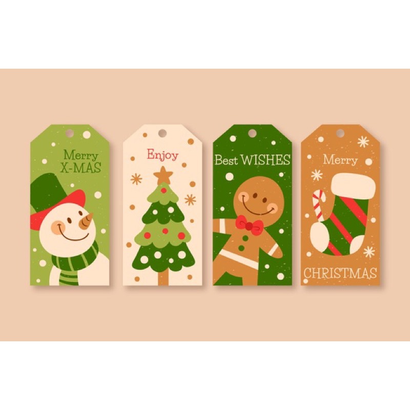 

CHRISTMAS TAG//TAG NATAL (isi 50 pcs)