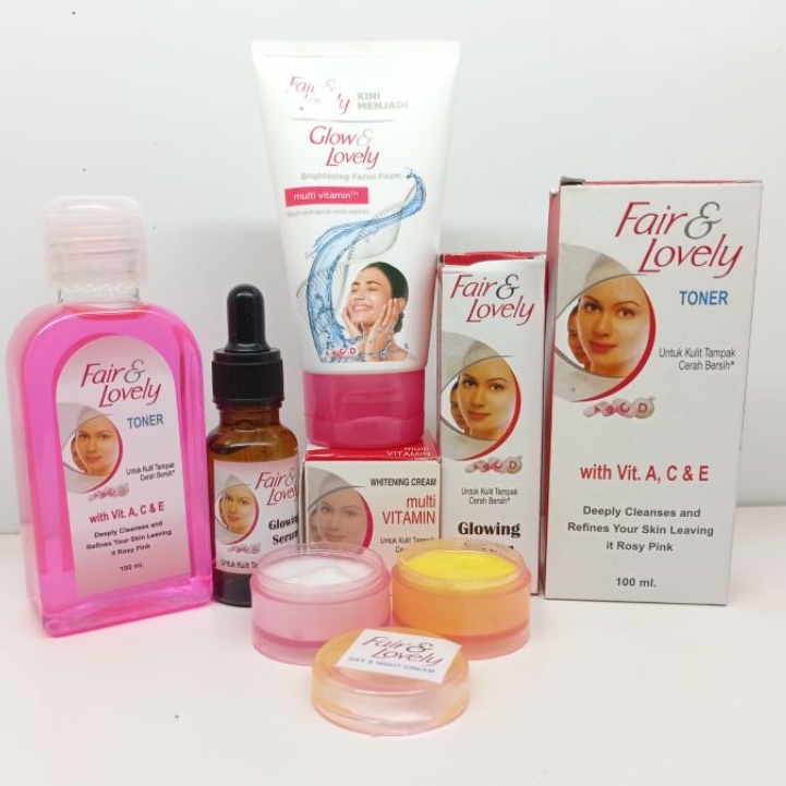 PAKET LENGKAP FAIR &amp; LOVELY SUSUN 5IN1