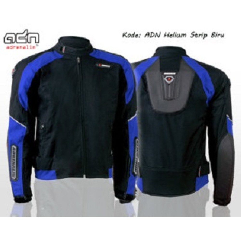 Jaket ADN Helium Blue   Jaket Motor Adrenalin   Jaket Touring Bagus