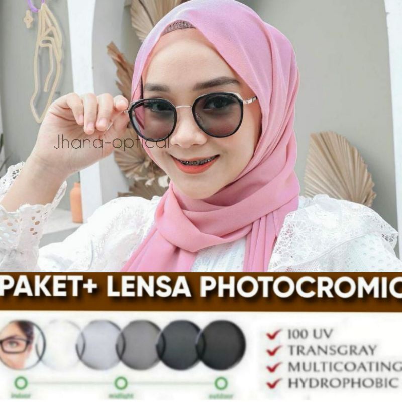 KACAMATA WANITA - FRAME SE2080 - KACAMATA FREE LENSA MINUS - KACAMATA ANTI RADIASI