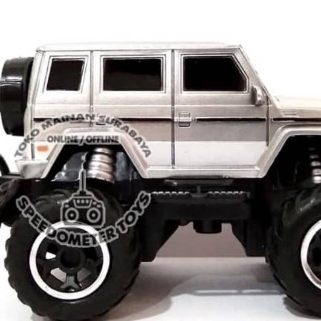 RC Mobil Jeep Bigfoot Mini Car | Mainan Edukasi Anak Remote Control - Hitam